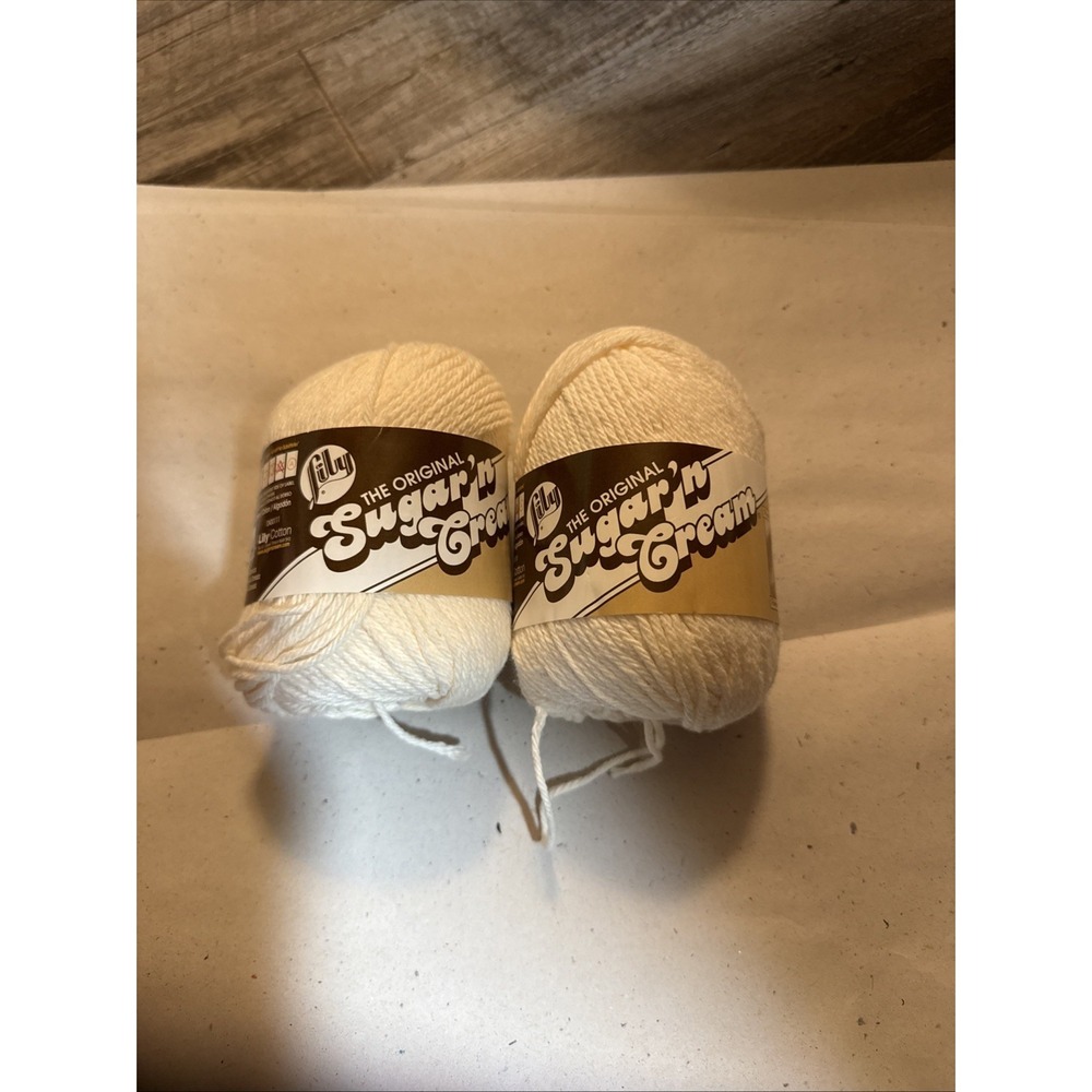 Sugar' N Cream. Color Soft Ecru. 2.5 Each Set Of Two NWT